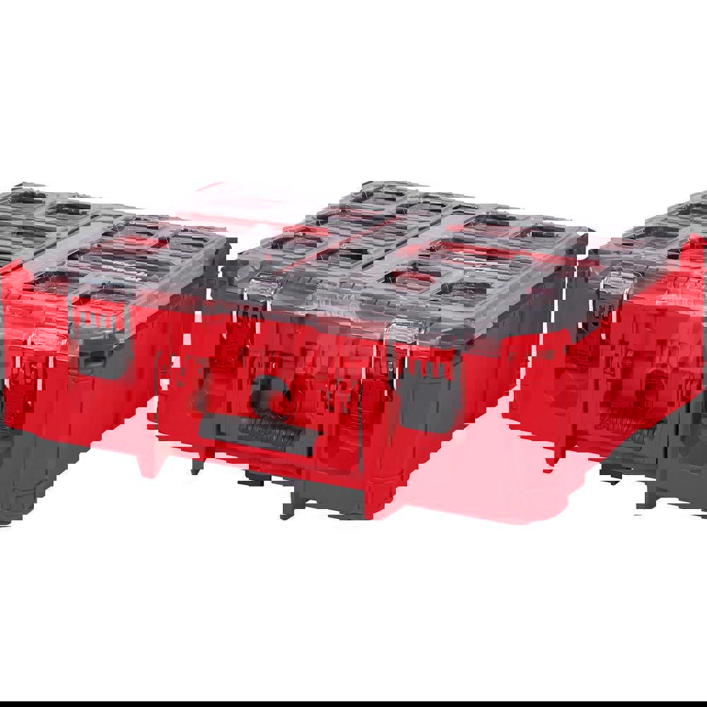 Small Parts Boxes & Organizers; Height (Inch): 7 ; Color: Red ; Additional Information: 50 lb Weight Capacity ; Trade Name: PACKOUT ; Frame Material: Plastic ; Material: Plastic; Metal