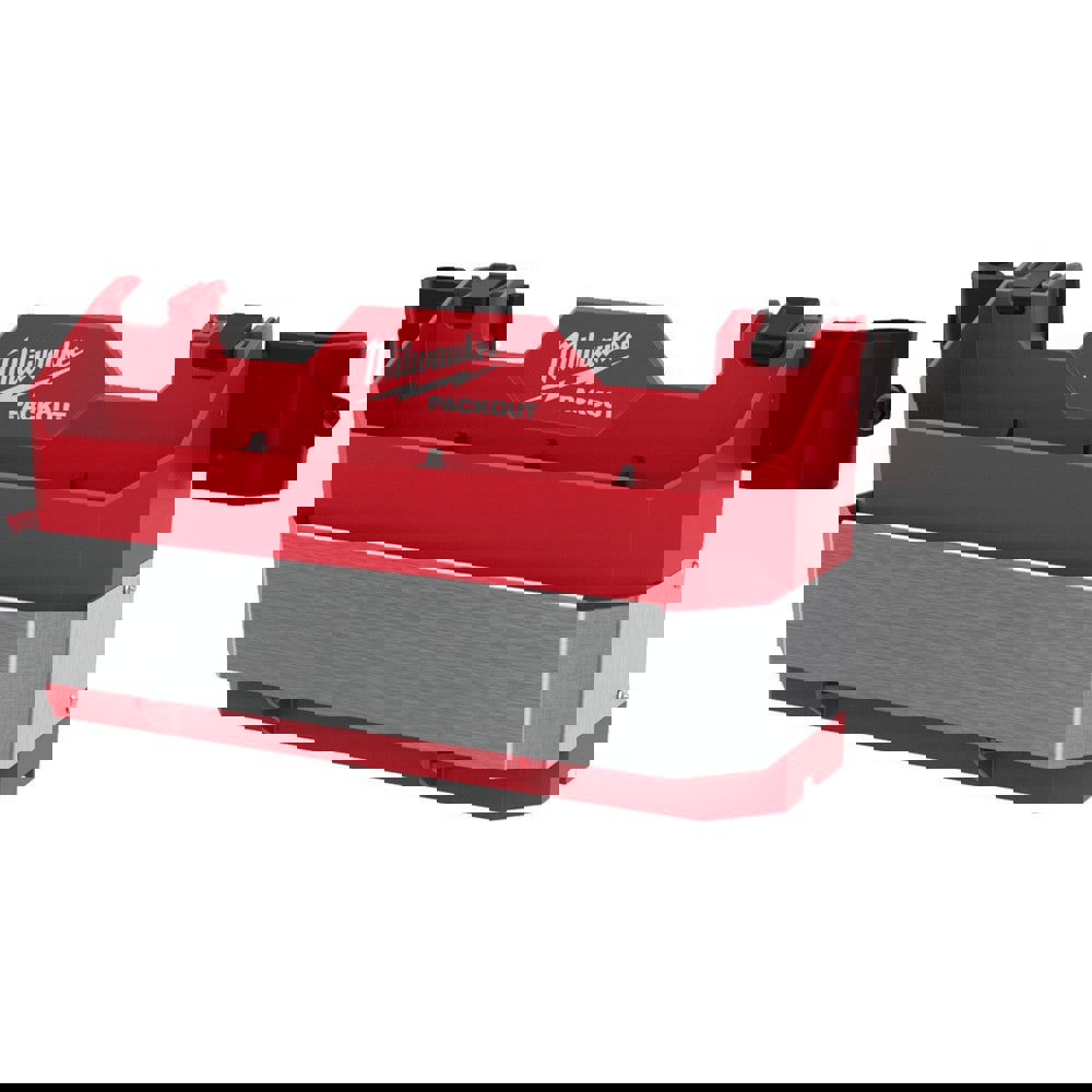 Tool Box Case & Cabinet Accessories; Accessory Type: Caddy ; Material: Polypropylene ; For Use With: PACKOUT Modular Storage System ; Color: Red ; Overall Thickness: 6.22in ; Material Family: Plastic