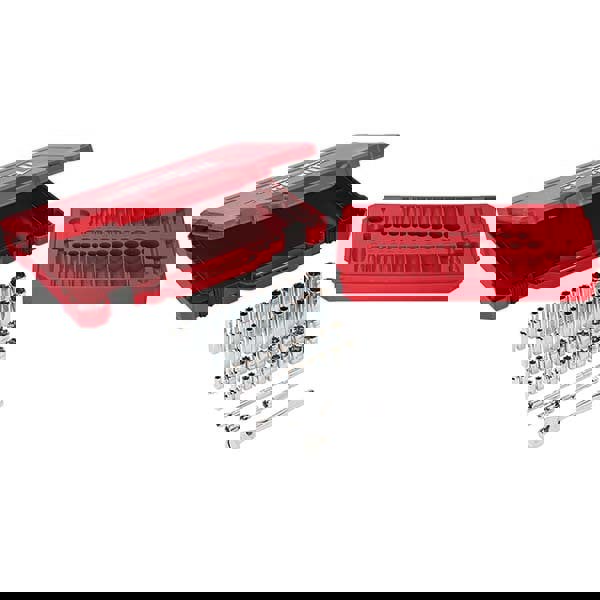 Ratchet Socket Set: 50 Pc