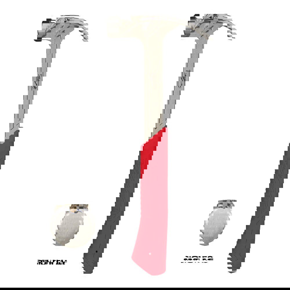 Nail & Framing Hammers; Claw Style: Curved ; Head Weight (Lb): 1 ; Head Weight (Oz): 16 ; Head Material: Steel ; Handle Material: Steel ; Face Diameter: 1in