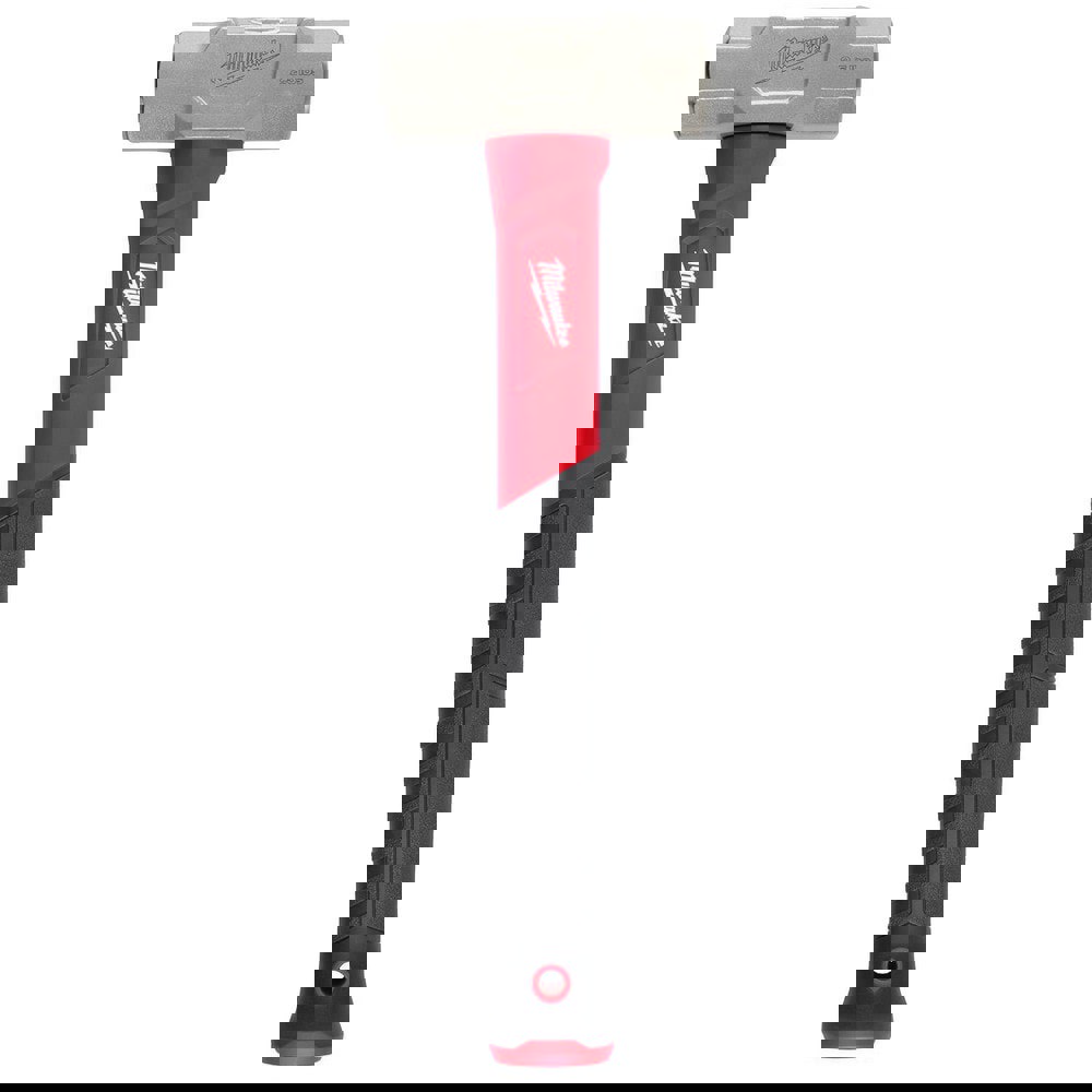 Trade Hammers; Head Weight (Oz): 40 ; Head Material: Forged Steel ; Face Diameter: 1.6in ; Handle Color: Black; Red ; Handle Length: 13.4in ; Head Length: 4.7in