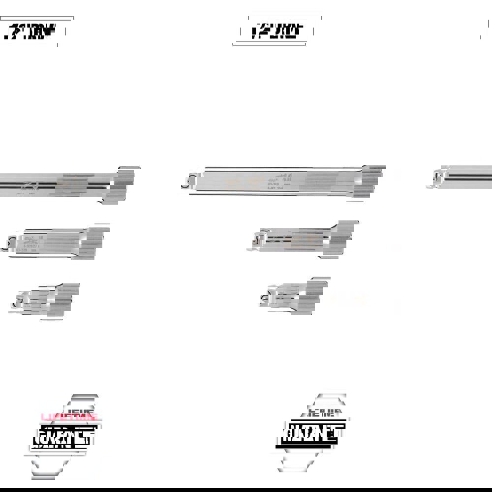 Socket Extension Sets; Drive Size: 0.500in ; Finish: Chrome ; Material: Vanadium Steel ; For Use With: Impact Drive Sockets & Ratchets ; Insulated: No ; Socket Size: 3in; 5in; 10in