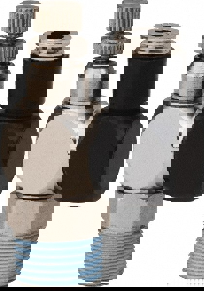 Air Flow Control Valve: Flow Control Offset Inline, 1/4