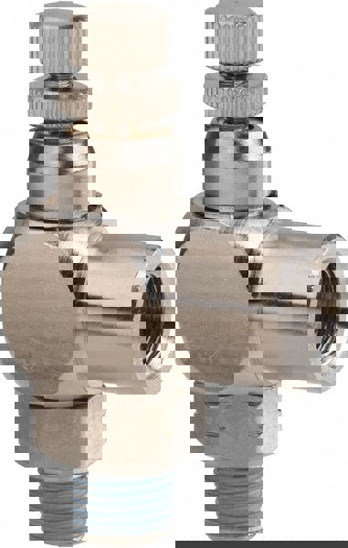 Air Flow Control Valve: Right Angle