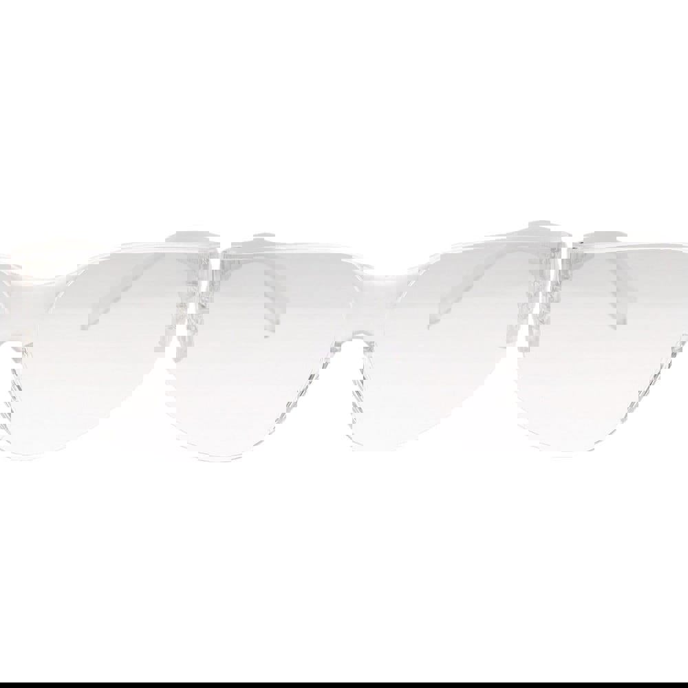 Safety Glass: Scratch-Resistant, Polycarbonate, Clear Lenses, Frameless, UV Protection