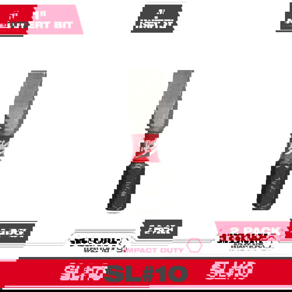 Slotted Screwdriver Bits; Reversible: No ; Blade Width (mm): 0.25in ; Drive Size (Inch): 0.25in ; Blade Thickness: 0.6in ; Blade Thickness (Decimal Inch): 0.6in ; Material: Steel