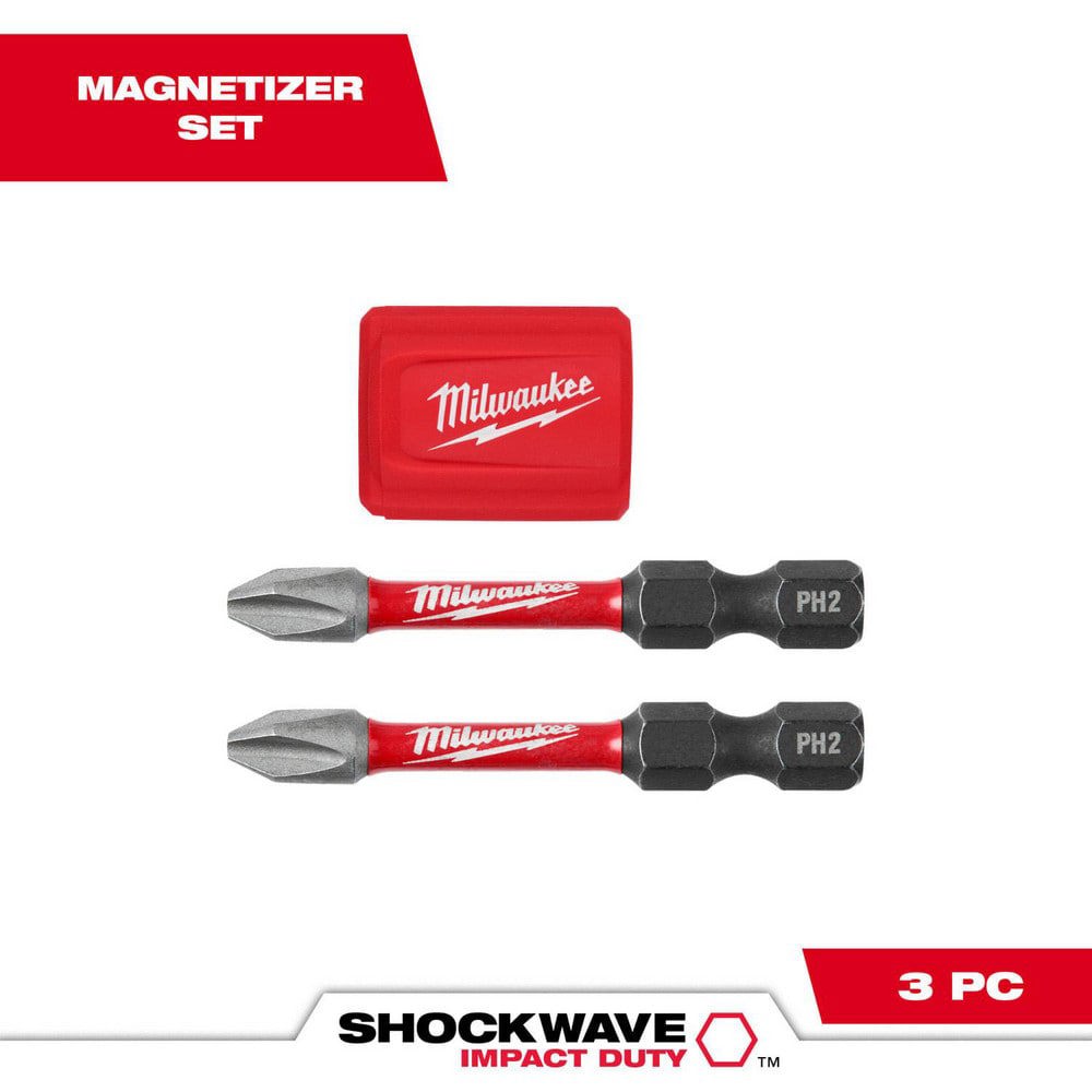 Power & Impact Screwdriver Bit Sets; Set Type: Impact Hex Bit ; Bit Type: Screwdriver Bit Set ; Overall Length Range: 1 to 2.9 in ; Point Type: Phillips ; Drive Size: 1/4 in ; Screwdriver Size Range: #2