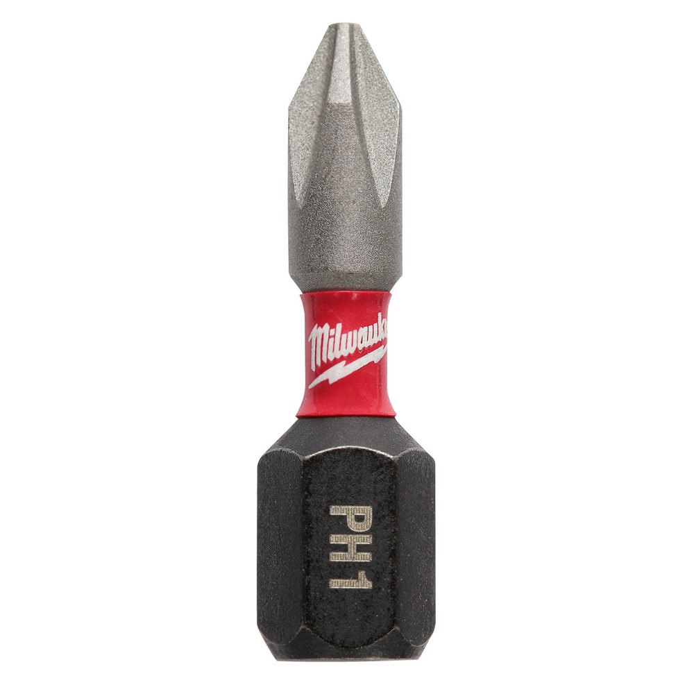 Phillips Screwdriver Insert Bit: #1 Point, 1/4