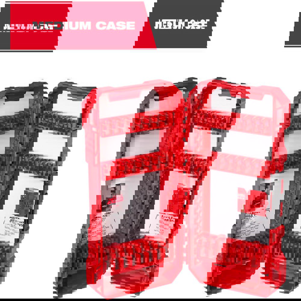 Power Screwdriver Accessories; For Use With: Impact Bits ; Additional Information: Medium; Customizable ; Type: Case ; UNSPSC Code: 27112800