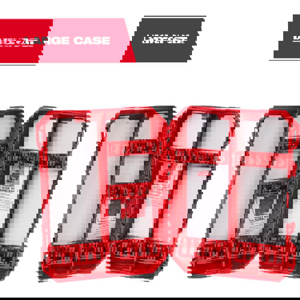 Power Screwdriver Accessories; For Use With: Impact Bits ; Additional Information: Large; Customizable ; Type: Case ; UNSPSC Code: 27112800