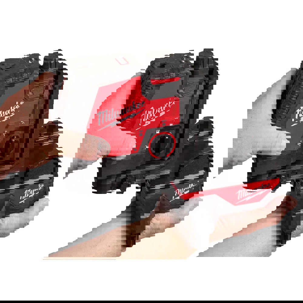 Laser Level Accessories; Accessory Type: Laser Alignment Base ; For Use With: M12 Lasers, REDLITHIUM USB Lasers, and 1/4 - 20 Tripods ; Number Of Batteries: 5 ; Batteries Included: Yes ; Power Source: Battery ; Battery Chemistry: Lithium