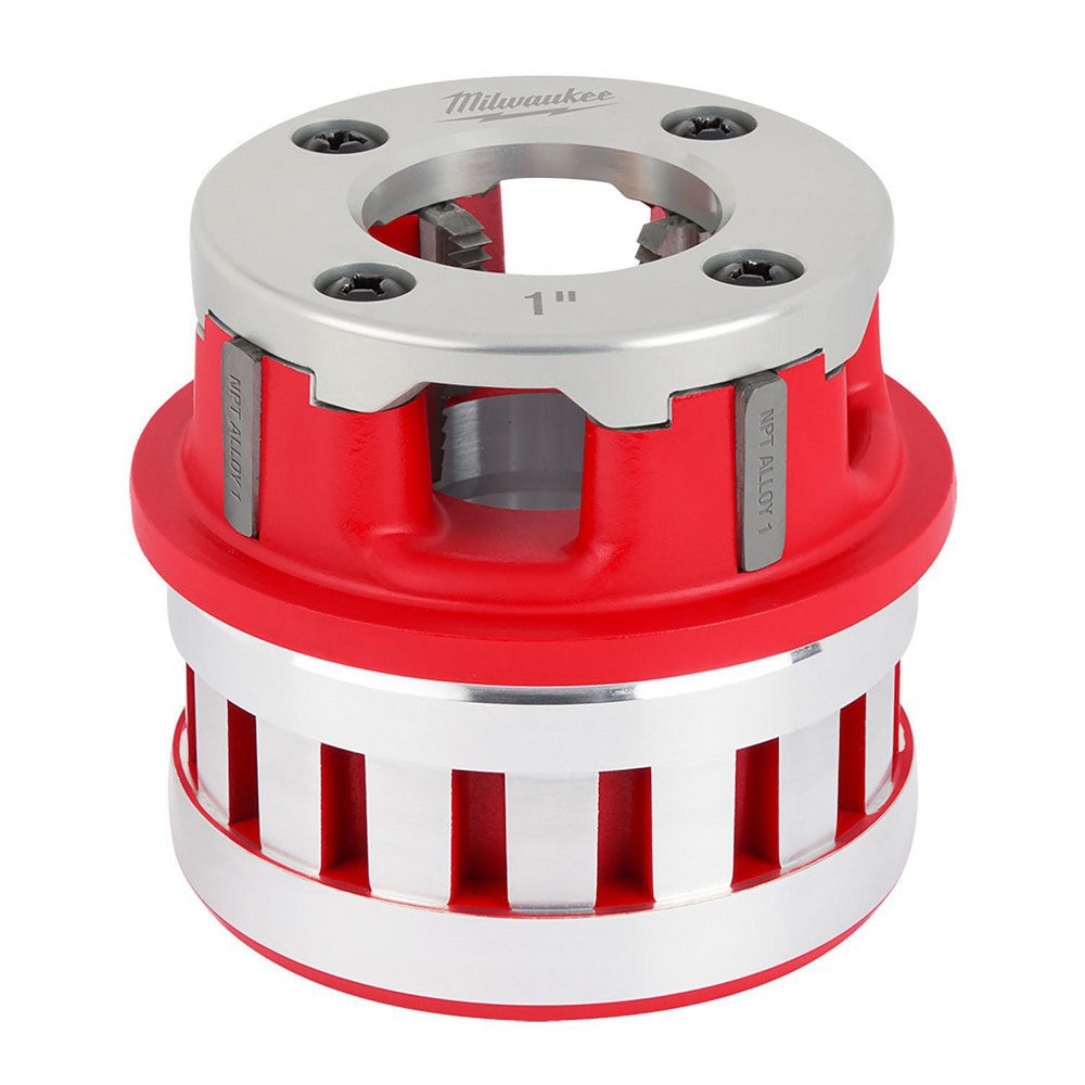Pipe Threader Die Heads; For Pipe Size: 1 in ; Thread Type: NPT ; Material: Aluminum ; Opening Type: Manual