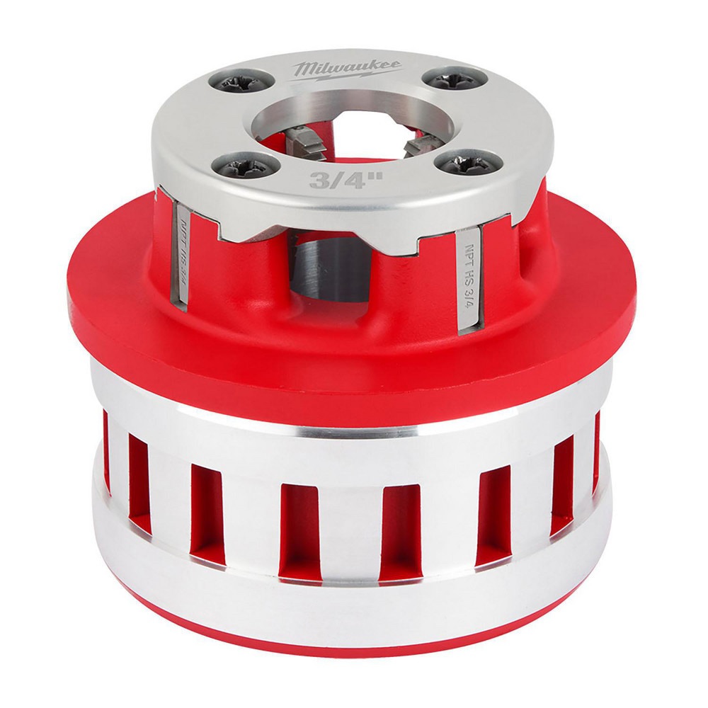 Pipe Threader Die Heads; For Pipe Size: 3/4 in ; Thread Type: NPT ; Thread Direction: Right Hand; Left Hand ; Material: Aluminum ; Opening Type: Manual ; UNSPSC Code: 27112800