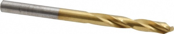 Screw Machine Length Drill Bit: #24 (0.1520) Dia, 135 deg, HSS