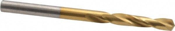 Screw Machine Length Drill Bit: #25 (0.1495) Dia, 135 deg, HSS