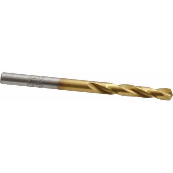Screw Machine Length Drill Bit: #28 (0.1405) Dia, 135 deg, HSS