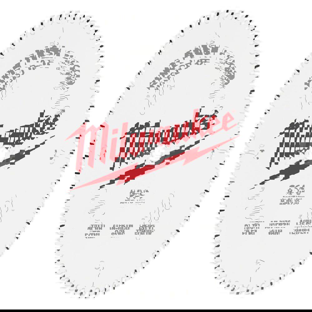Wet & Dry Cut Saw Blade: 8-1/2