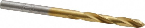 Screw Machine Length Drill Bit: #30 (0.1285) Dia, 135 deg, HSS