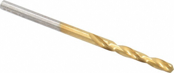 Screw Machine Length Drill Bit: #39 (0.0995) Dia, 135 deg, HSS