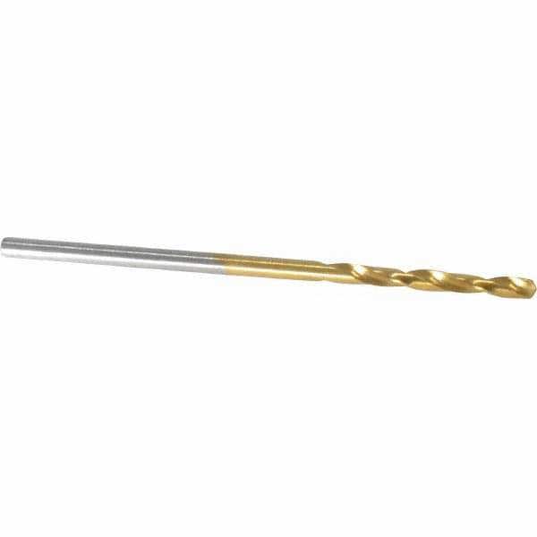 Screw Machine Length Drill Bit: #50 (0.0700) Dia, 135 deg, HSS