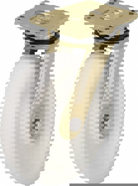 Swivel Top Plate Caster: Nylon, 8