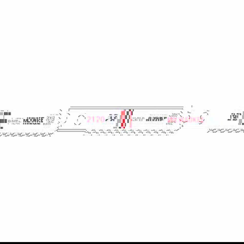 Jigsaw Blade: Bi-Metal, 18 TPI, 0.047