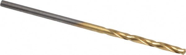Screw Machine Length Drill Bit: #53 (0.0595) Dia, 135 deg, HSS