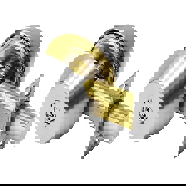 Deadbolts; Deadbolt Type: Deadlocking Latch ; Lock Type: Double Cylinder ; Finish: Satin Chrome ; Hand Orientation: Non-Handed ; Lockset Grade: Grade 1