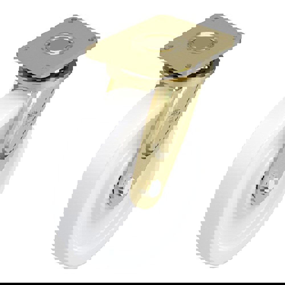 Swivel Top Plate Caster: Nylon, 10