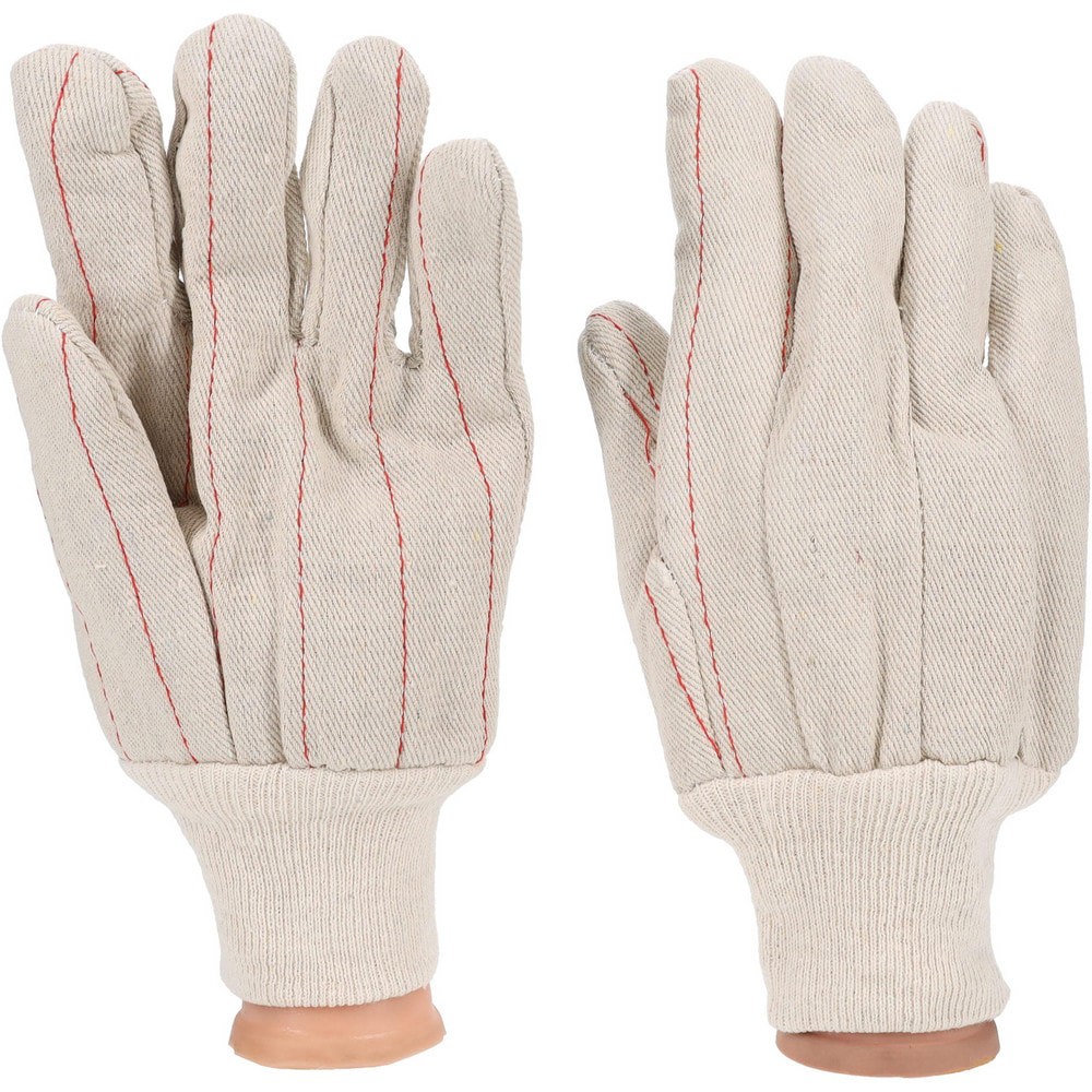Work Gloves: PRO-SAFE Size Large, Cotton & Cotton Blend