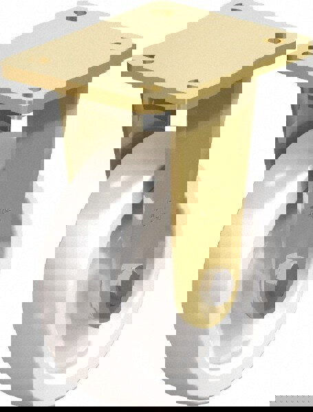 Rigid Top Plate Caster: Nylon, 6