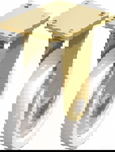 Rigid Top Plate Caster: Nylon, 6