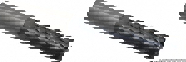 Square End Mill: 3/4'' Dia, 3'' LOC, 3/4'' Shank Dia, 6'' OAL, 4 Flutes, Solid Carbide