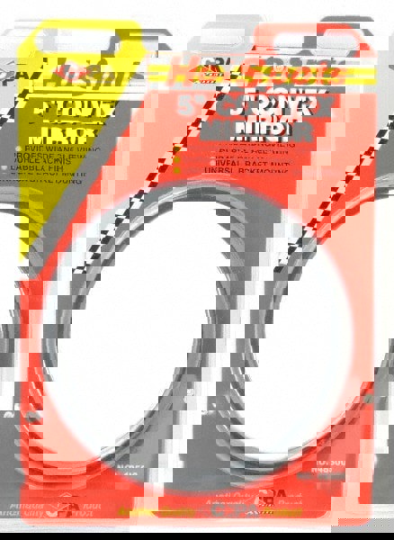 Automotive Full Size Convex Round Mirror with L Bracket