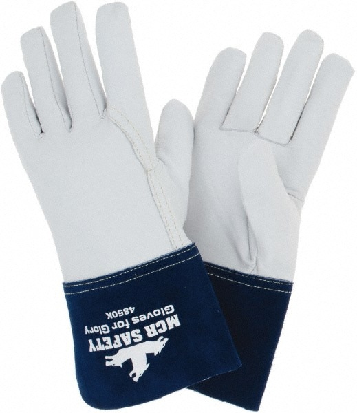 Welding Gloves: Gloves for Glory Size Medium, Goatskin Leather, Pair