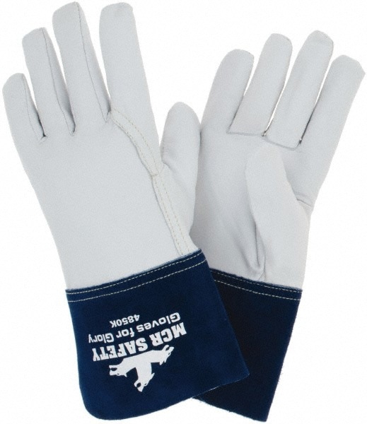 Welding Gloves: Gloves for Glory Size Small, Goatskin Leather, Pair