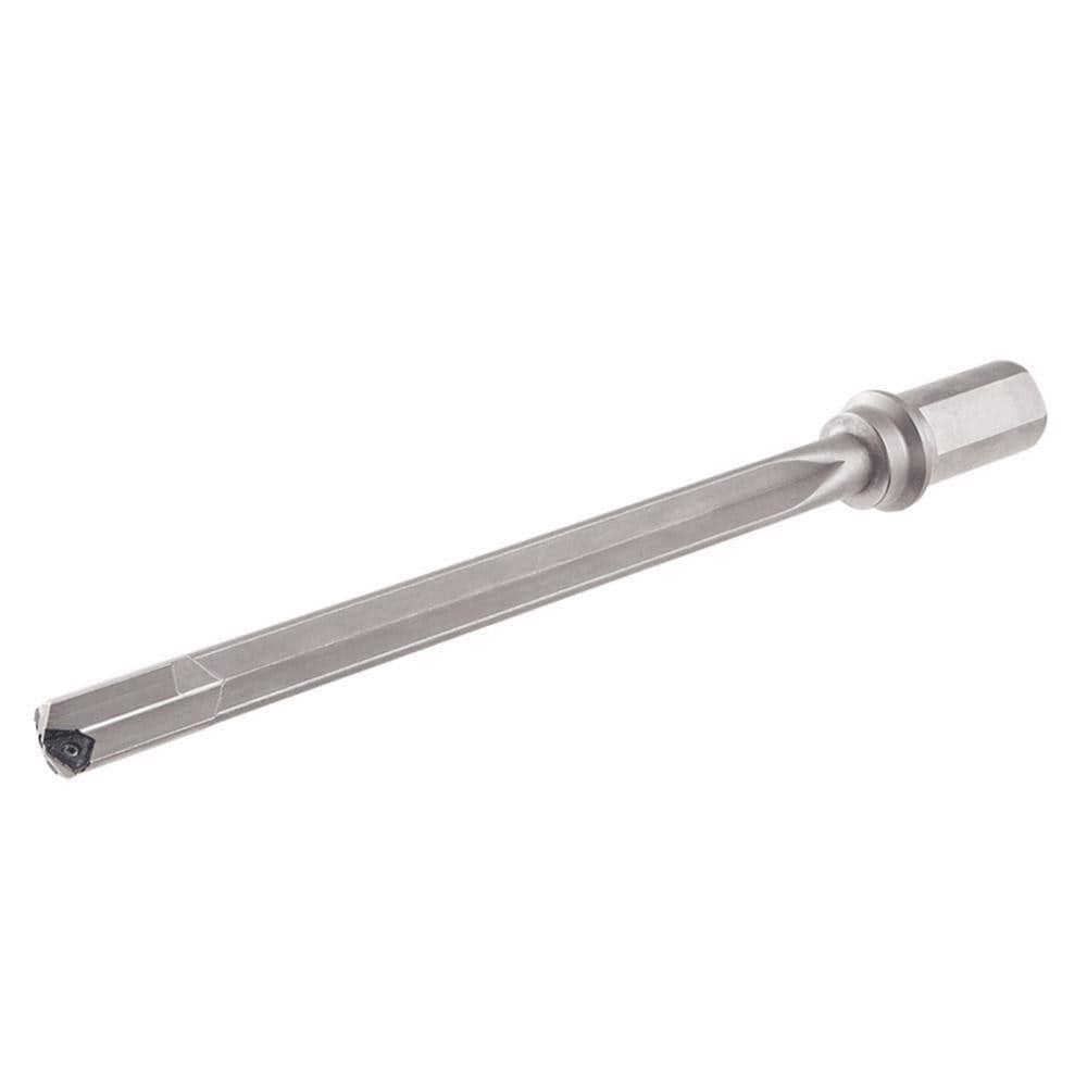 Indexable Insert Drills; Compatible Drill Style: GD-DH ; Maximum Drill Diameter (Inch): 9/16 ; Maximum Drill Diameter (Decimal Inch): 0.5620 ; Maximum Drill Depth (Decimal Inch): 5.9840 ; Shank Type: Flatted ; Shank Diameter (Inch): 1