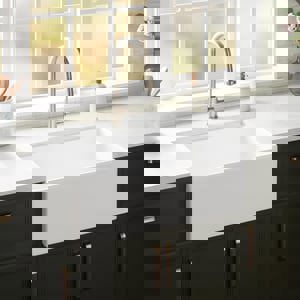 30X18 1B FIRECLAY APRN KITC SINK WHITE