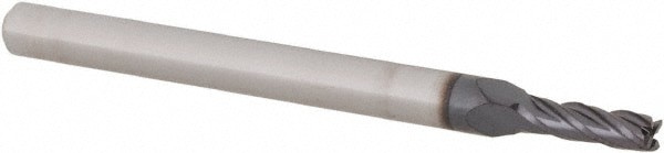 Square End Mill: 2 mm Dia, 6.3 mm LOC, 4