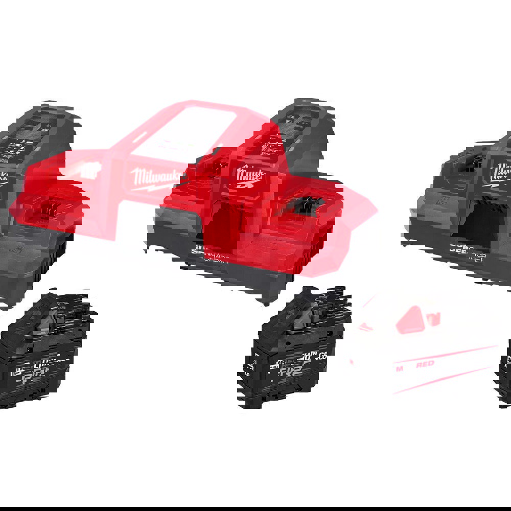 Power Tool Chargers; Voltage: 18V ; Power Source: 18V Batteries ; For Use With: M18 Power Tools ; Batteries Included: Yes ; Battery Chemistry: Lithium-ion ; Number of Battery Ports: 2