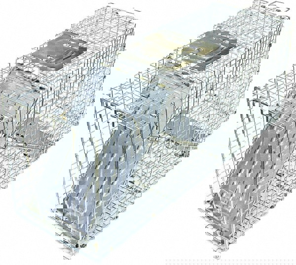 Rodent & Animal Traps; Material: Galvanized Steel ; Overall Length: 33 ; Overall Height: 11