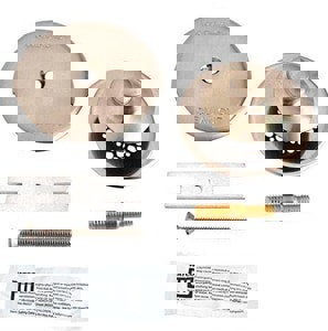 Push Pull Bathtub Stopper with Grid Strainer in Brushed Nickel