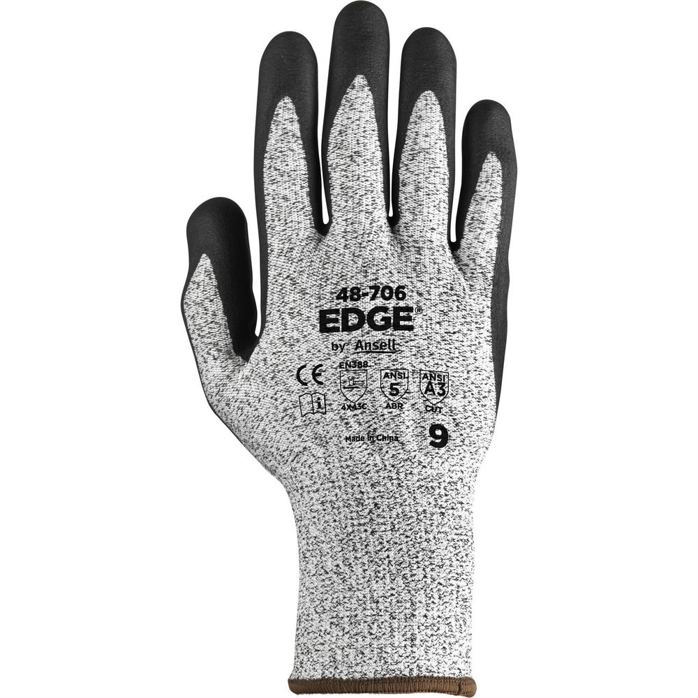 Cut & Puncture Resistant Gloves; Coating Material: Nitrile ; Coating Coverage: Palm & Fingertips ; Glove Type: Abrasion Resistant; Cut & Puncture-Resistant ; ANSI/ISEA Cut Resistance Level: A3