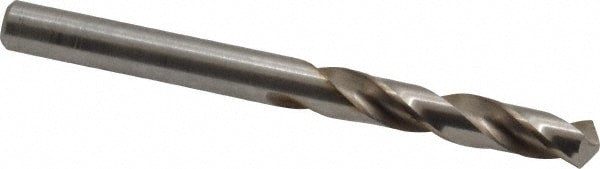 Screw Machine Length Drill Bit: #9 (0.1960) Dia, 118 deg, HSS