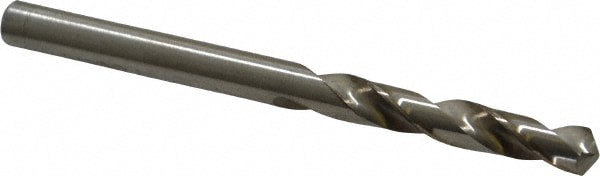 Screw Machine Length Drill Bit: #19 (0.1660) Dia, 118 deg, HSS