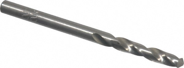 Screw Machine Length Drill Bit: #22 (0.1570) Dia, 118 deg, HSS