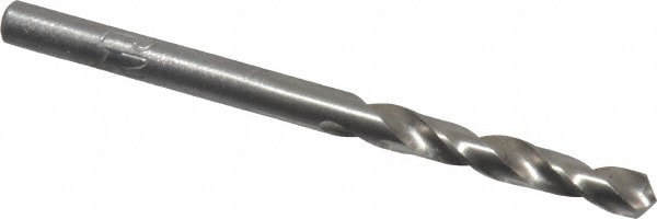 Screw Machine Length Drill Bit: #27 (0.1440) Dia, 118 deg, HSS