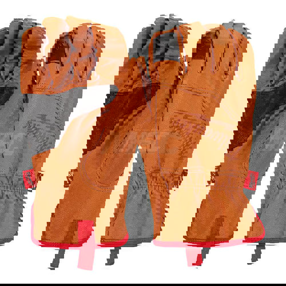 General Purpose Gloves: Size L, Leather-Lined