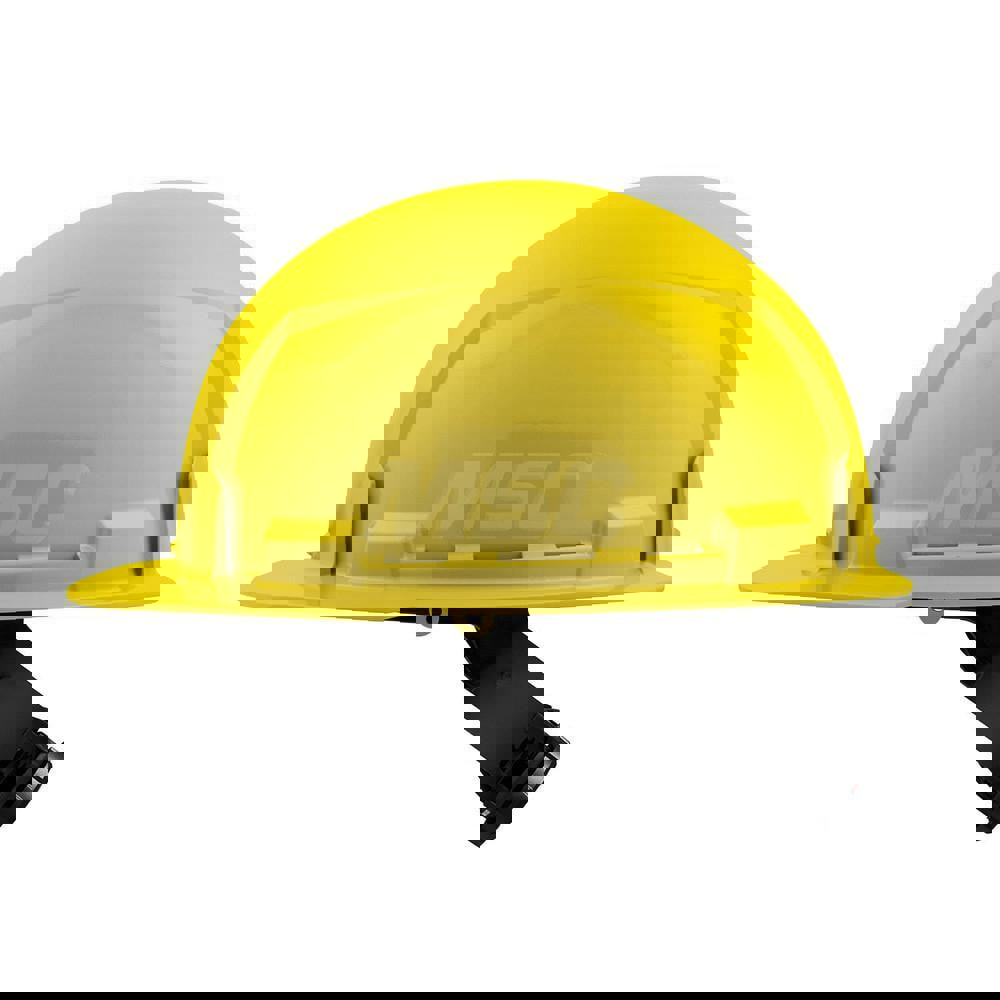 Hard Hat: Construction, Front Brim, Class E, 4-Point Suspension
