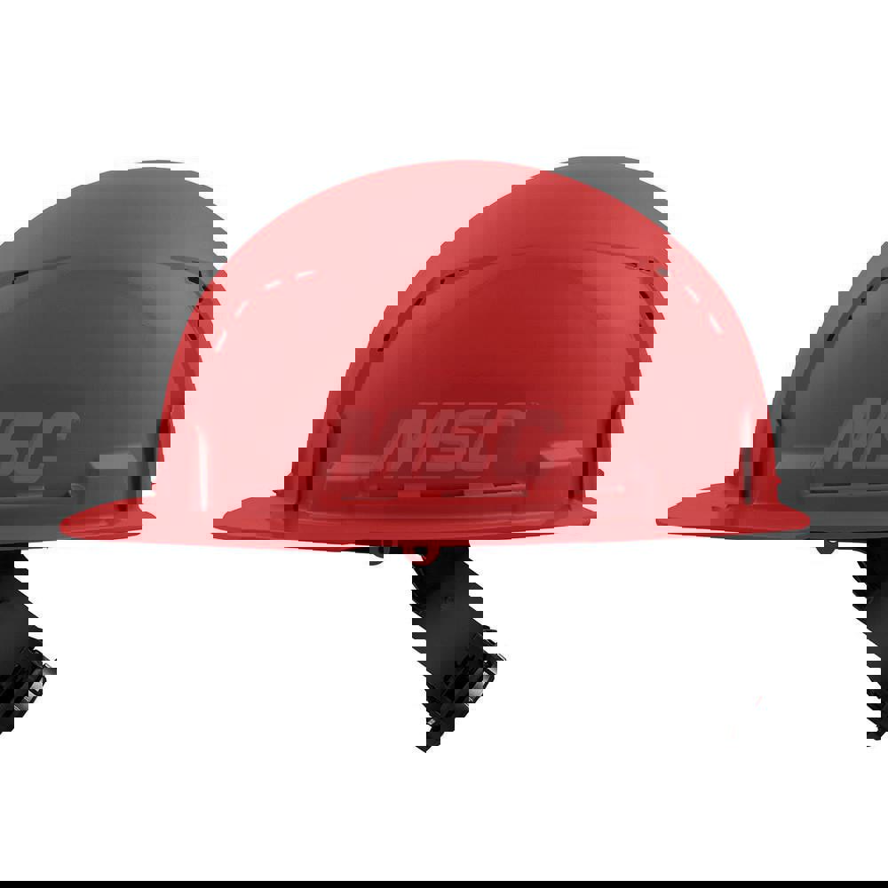 Hard Hat: Construction, Front Brim, Class C, 4-Point Suspension